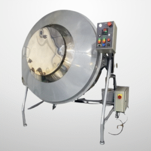 Drageadeira Basculante para Caramelização e Torrefação de 50L a 500L.